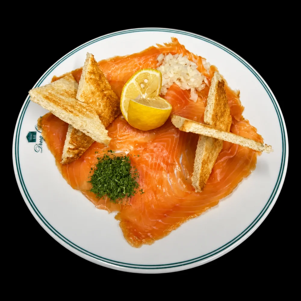 Dégustation de saumon
