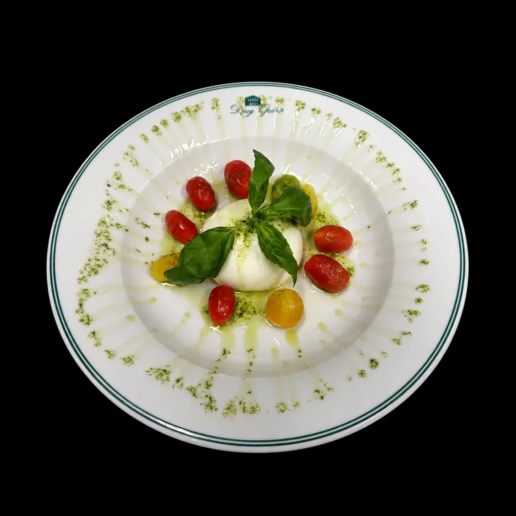 Burrata et sa déclinaison de tomates