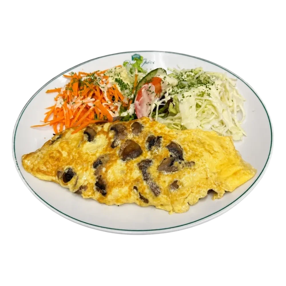 Omelette champignons